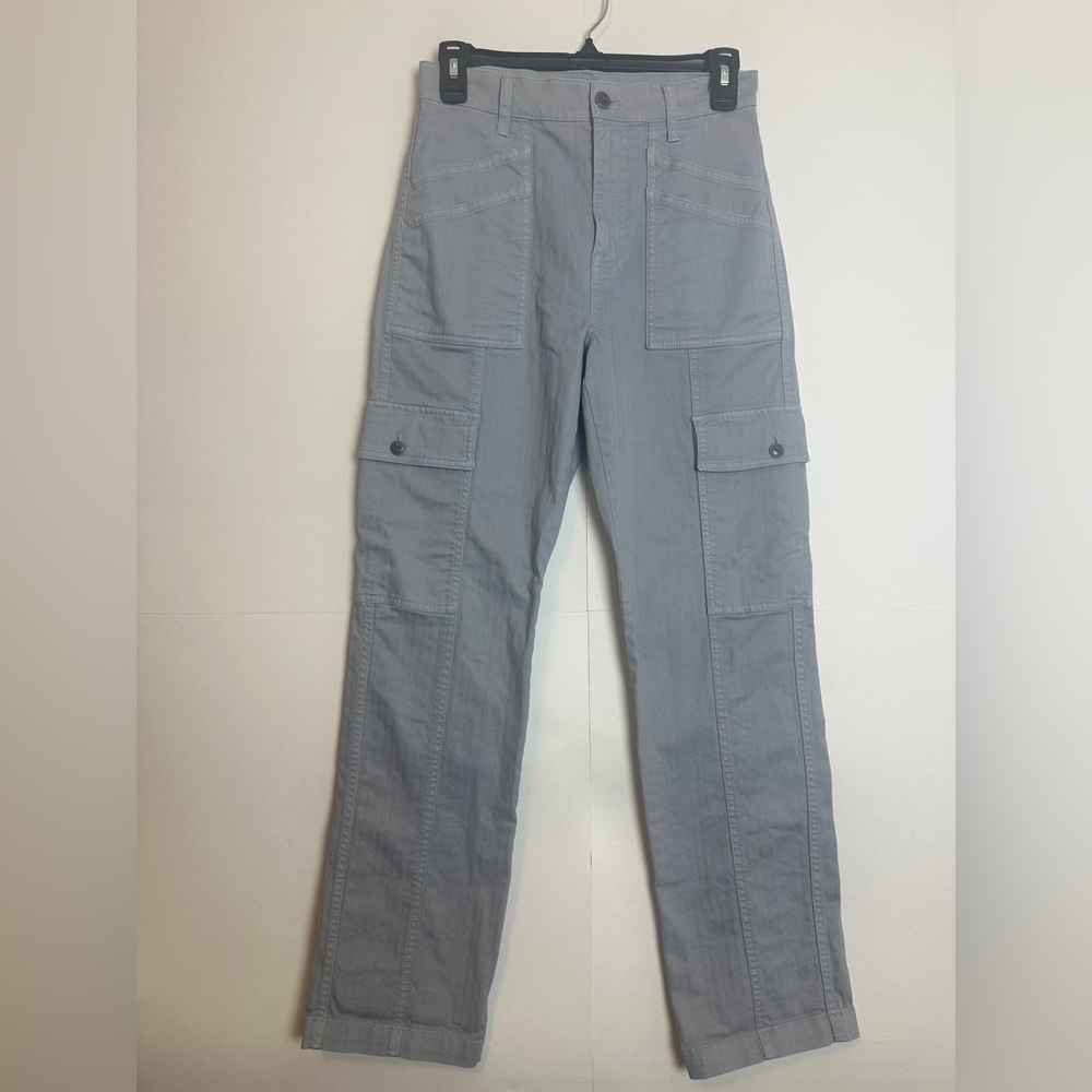Madewell The Garment Dyed Straight 90s Cargo Pants Size 25 - Picture 5 of 16